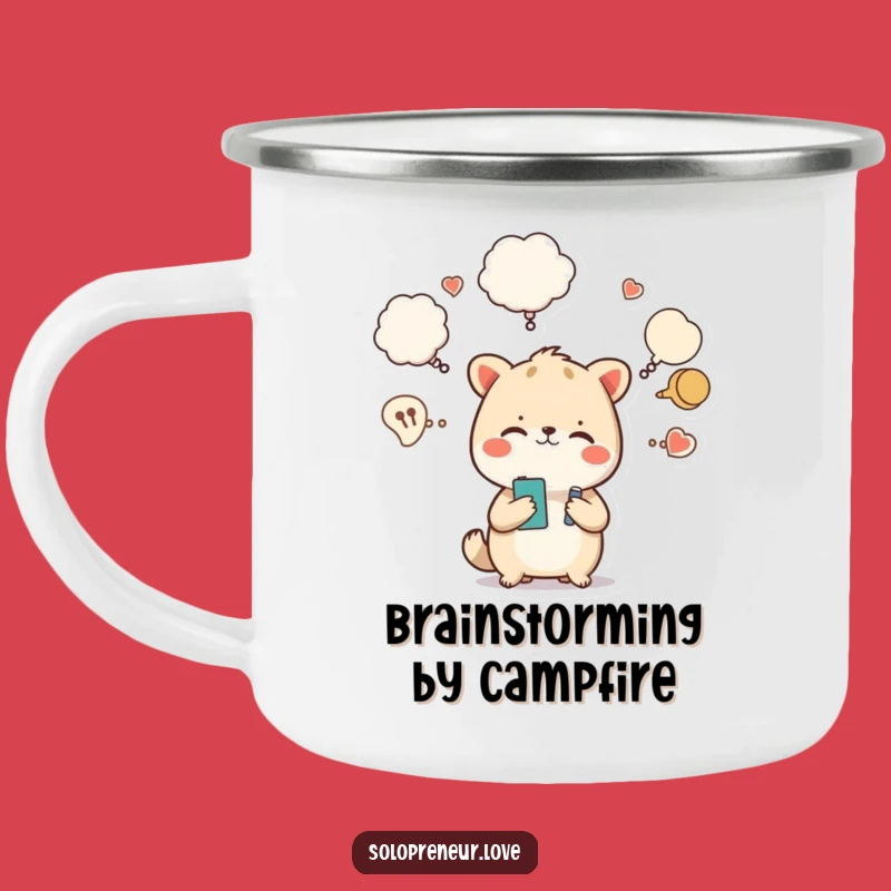 Funny Busy Animal Camping Mug: Adventure Fuel for Your Multi-Tasking Soul!
