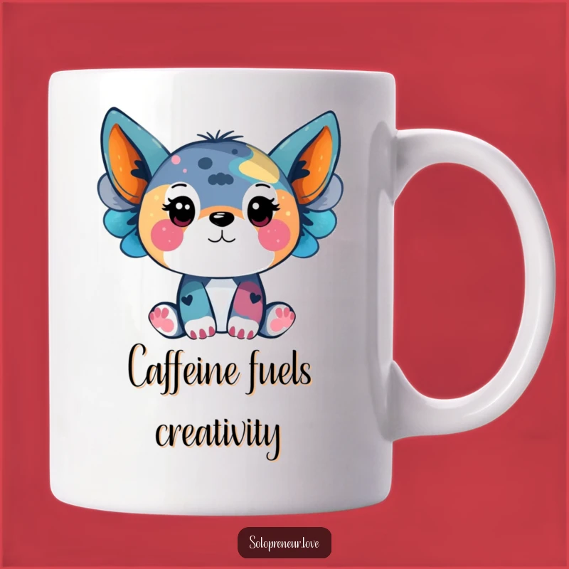 Funny Creative Animal Mug: Unleash Your Inner Artist, Perfect Funny Gift!