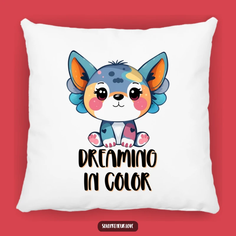 Funny Creative Animal Pillow: Comfy Art Accent, Perfect Cozy Funny Gift!