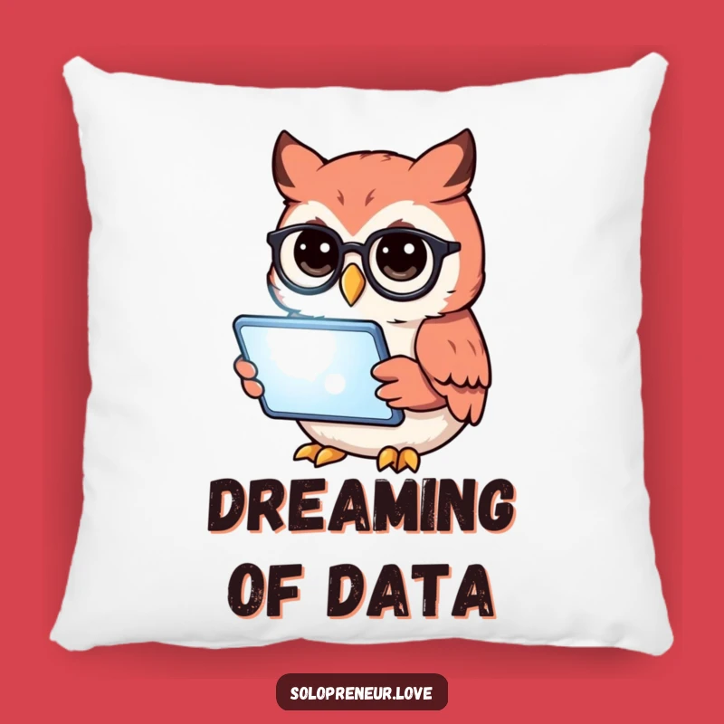 Funny Owl Reading Tablet Pillow: Comfy Cuddles and Intellectual Giggles