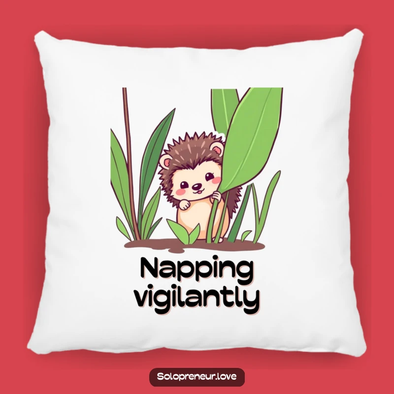 Funny Hedgehog Cuddle Pillow - Soft and Cute Funny Gift for Comfort