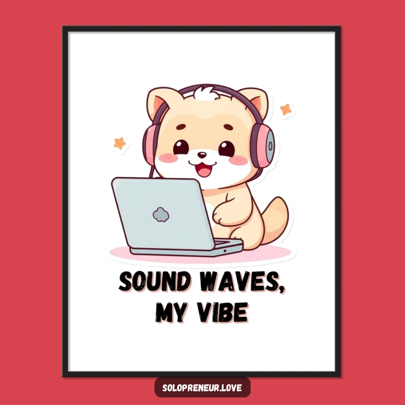 Funny Techie Creature Digital Art: Coder's Delight, Gamer Art, Instant Funny Gift