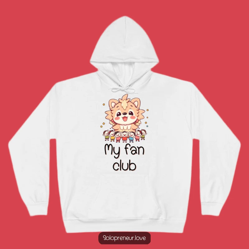 Funny Cheerful Creature Hoodie: Cozy Fan Club Sweatshirt for Gifts