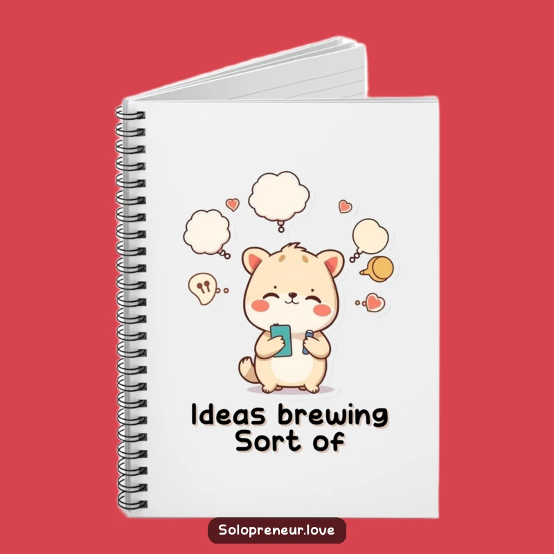 Funny Busy Animal Notebook: Jot Down Ideas with This Hilarious Funny Gift!