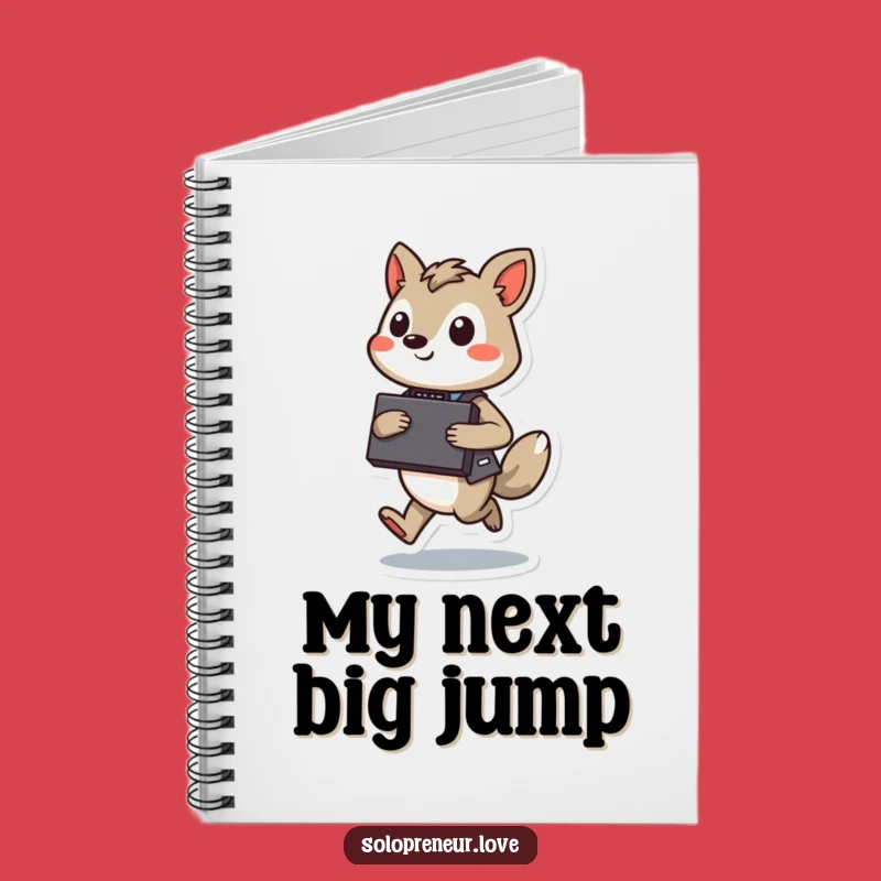 Funny Hopping Executive Notebook: Business Planner, Confident Notes, Journal Funny Gift